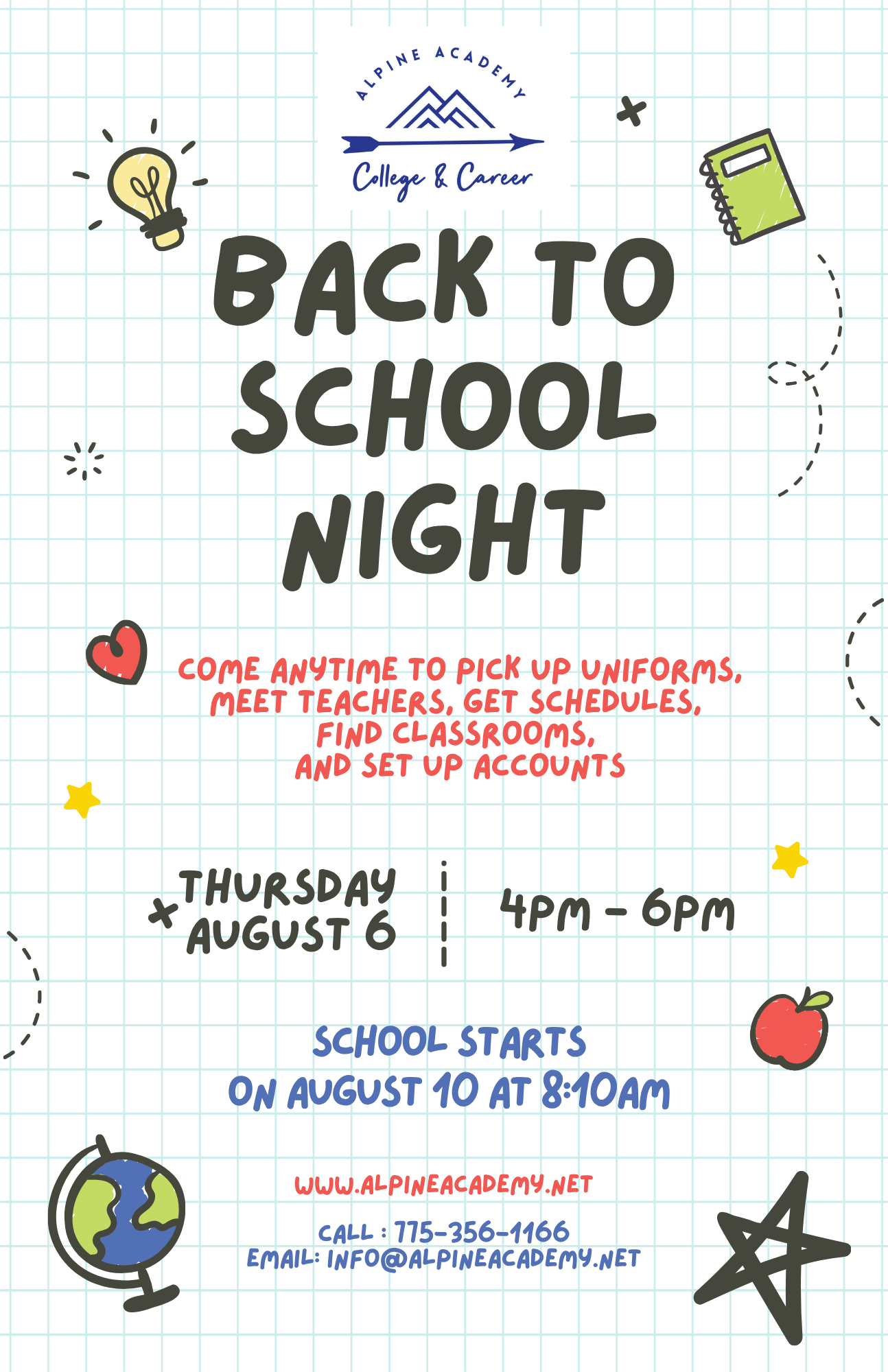 back to school night