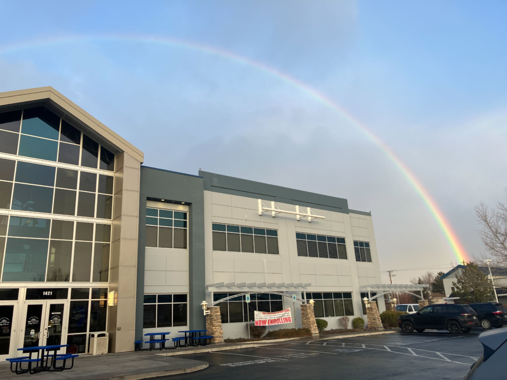 Outside of Alpine Academy Building